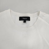 theory MAYANLY COMPACT CREPE ノースリーブ セーター ニット ホワイト レディース セオリー【中古】6-0617S∞