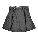 theory luxe CHARLEY STR NASCA ケープダウンコート サイズ32 定価81400円 ポンチョ 23AW ブラック レディース セオリーリュクス【中古】6-0914T♪