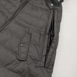 theory luxe CHARLEY STR NASCA ケープダウンコート サイズ32 定価81400円 ポンチョ 23AW ブラック レディース セオリーリュクス【中古】6-0914T♪