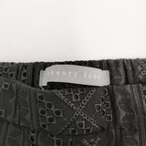 theory luxe エンブロイダリー アイレット サイズ36 刺繍 03-3206428-050-036 パンツ ブラック レディース セオリーリュクス【中古】6-0326M◎