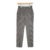 theory luxe 未使用品 千鳥格子 CAROL 2 MINI HOUNDSTOOSH ウールスラックス パンツ グレー レディース セオリーリュクス【中古】6-0827T∞