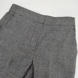 theory luxe 未使用品 千鳥格子 CAROL 2 MINI HOUNDSTOOSH ウールスラックス パンツ グレー レディース セオリーリュクス【中古】6-0827T∞