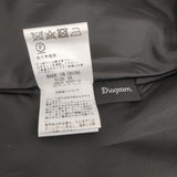 Diagram レースプリーツフレアワンピース 定価49500円 サイズ36 ノースリーブ ワンピース ブラック レディース ダイアグラム【中古】6-0506S◎