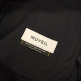 MUVEIL サイドフリルチノパンツ MA201FP004 パンツ ネイビー レディース ミュベール【中古】6-0625G∞