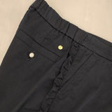 MUVEIL サイドフリルチノパンツ MA201FP004 パンツ ネイビー レディース ミュベール【中古】6-0625G∞