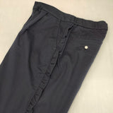 MUVEIL サイドフリルチノパンツ MA201FP004 パンツ ネイビー レディース ミュベール【中古】6-0625G∞