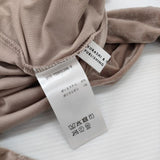 KURASHI&Trips やわらかなツヤ感のベロアカットソー 定価6600円 長袖Ｔシャツ カットソー ロンＴ ピンクベージュ レディース クラシアンドトリップス/北欧、暮らしの道具店【中古】6-0518M∞