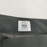 IENA LA BOUCLE ドットジャガードタックスカート 38 定価28600円 ロングスカート ブルーグリーン レディース イエナラブークル【中古】6-0304T♪