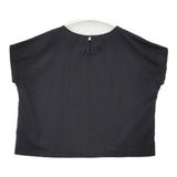 le vent souffle タック ワイドブラウス 25S-C057 半袖Ｔシャツ カットソー 25SS ブラック レディース ルヴァンスフル【中古】6-0701S∞