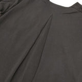 &yarn ボートネック レース カットソー ブラウス シャツ ブラック レディース アンドヤーン【中古】6-0701M∞