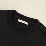 manon GATHER SLEEVE LS TEE ギャザースリーブロングスリーブT カットソー 定価13200円 Ｔシャツ カットソー ブラック レディース マノン【中古】6-0701M∞