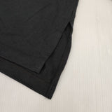 manon GATHER SLEEVE LS TEE ギャザースリーブロングスリーブT カットソー 定価13200円 Ｔシャツ カットソー ブラック レディース マノン【中古】6-0701M∞