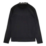 le colis ギャザーハイネック 長袖Ｔシャツ カットソー ロンＴ ブラック レディース ルコリ【中古】6-0701M∞