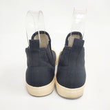 PENNY LANE ペニーレイン ハイカットスニーカー サイドゴア キャンバス 大人の上靴 サイズM スニーカー ブラック レディース【中古】6-0605G◎