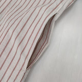 nest Robe コットンリネンストライプスモックドレス 01243-1091 ワンピース 24AW ベージュ レッド レディース ネストローブ【中古】6-0625M∞