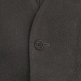 nest Robe ウールモッサージャケット 01204-1036 日本製 ノーカラージャケット チャコールグレー レディース ネストローブ【中古】6-1016T△