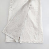 ARMEN コットンリネン ロングラップスカート 巻きスカート サイズ1 ロングスカート ホワイト レディース アーメン【中古】6-0326M◎