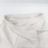 ARMEN コットンリネン ロングラップスカート 巻きスカート サイズ1 ロングスカート ホワイト レディース アーメン【中古】6-0326M◎