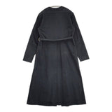 YAECA WRITE ワークカシュクールコート ラップコート サイズS 羽織り brisbane moss 定価43200円 175211 コート ネイビー タグBLACK レディース ヤエカ ライト【中古】6-0621M∞