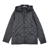 LAVENHAM イギリス製 英国製 フード付き サイズ36 キルティングジャケット ブラック レディース ラベンハム【中古】6-1016T△