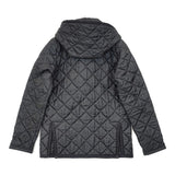 LAVENHAM イギリス製 英国製 フード付き サイズ36 キルティングジャケット ブラック レディース ラベンハム【中古】6-1016T△