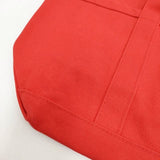 marimekko キャンバス トートバッグ レッド レディース マリメッコ【中古】6-0509G∞