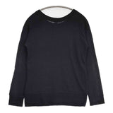 NOUVELLES DU PARADIS PLC9302 コットン 日本製 長袖Ｔシャツ カットソー ロンＴ ブラック レディース ヌーベルドゥパラディ【中古】6-0701M∞