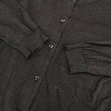 JOHN SMEDLEY シーアイランドコットン イングランド製 XS カーディガン ネイビー レディース ジョンスメドレー【中古】6-0701M∞