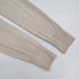 JOHN SMEDLEY メリノウールエクストラファイン イギリス製 カーディガン ベージュ レディース ジョンスメドレー【中古】6-0823T∞