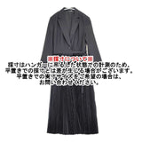 chika kisada プリーツ切替コート CC-19125 ウール サイズ1 コート ブラック レディース チカ キサダ【中古】6-0823T∞