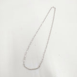 TEN. テン グリッドネックレス SV 定価36300円 アクセサリー ネックレス シルバー レディース【中古】6-0318G◎