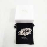 TEN. テン グリッドネックレス SV 定価36300円 アクセサリー ネックレス シルバー レディース【中古】6-0318G◎