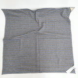 BEAUTY&YOUTH UNITED ARROWS コットンチェックスカーフ 定価10450円 2025年 ホワイト ネイビー レディース ビューティアンドユース【中古】6-0304G♪