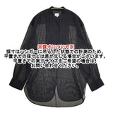 ROKU 6 BEAUTY&YOUTH 8621-299-0116 SUKE BLOUSE シアー ブラウス シャツ ブラック レディース ロクビューティアンドユース【中古】6-0701M∞
