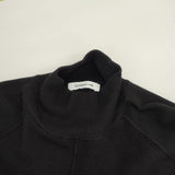 ESTROISLOSE コットンカシミヤ タートルプルオーバー EK23401 定価15100円 セーター ニット ブラック レディース エストゥロワルーズ【中古】6-0823T∞