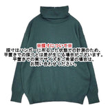 soil コットンウールカシミヤ タートルネック セーター ニット グリーン レディース ソイル【中古】6-0823T∞