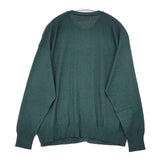 soil コットンウールカシミヤ クルーネック ニット カーディガン グリーン レディース ソイル【中古】6-0823T∞