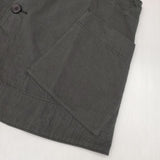 NATURAL LAUNDRY Azuma twill middle vest アズマツイルミドルベスト 7251V-001 ベスト 25SS チャコールグレー レディース ナチュラルランドリー【中古】6-0622M∞