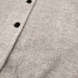 nest Robe コットンヤクナッピング ショールカラーコート 01214-1011 コート 21AW ベージュ レディース ネストローブ【中古】6-0904T♪