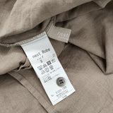 nest Robe/UpcycleLino キャンディスリーブ2wayボレロブラウス 01232-1355 ブラウス シャツ 23SS ベージュ レディース ネストローブ/アップサイクルリノ【中古】6-0518M∞