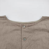nest Robe/UpcycleLino キャンディスリーブ2wayボレロブラウス 01232-1355 ブラウス シャツ 23SS ベージュ レディース ネストローブ/アップサイクルリノ【中古】6-0518M∞