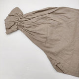 nest Robe/UpcycleLino キャンディスリーブ2wayボレロブラウス 01232-1355 ブラウス シャツ 23SS ベージュ レディース ネストローブ/アップサイクルリノ【中古】6-0518M∞