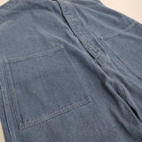 nest Robe デニムデッキサロペット 01251-1178 サロペット 25SS ブルー レディース ネストローブ【中古】6-0307G♪