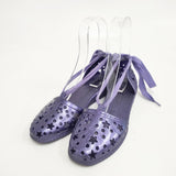 MARC BY MARC JACOBS スター ラバーシューズ サイズ37 サンダル パープル レディース マークバイマークジェイコブス【中古】6-0413S◎