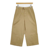MHL. COTTON SLUB TIWLL TROUSERS 595-8143504 パンツ ベージュ レディース エムエイチエル【中古】6-0701G∞