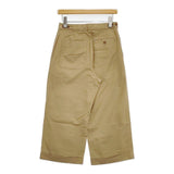 MHL. COTTON SLUB TIWLL TROUSERS 595-8143504 パンツ ベージュ レディース エムエイチエル【中古】6-0701G∞