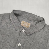 中川政七商店 コットンリネン 長袖シャツ グレー レディース 中川政七商店【中古】6-0701M∞