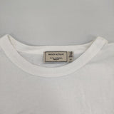MAISON KITSUNE parisienne サイズS 半袖Ｔシャツ カットソー ホワイト レディース メゾンキツネ【中古】6-0701S∞