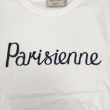 MAISON KITSUNE parisienne サイズS 半袖Ｔシャツ カットソー ホワイト レディース メゾンキツネ【中古】6-0701S∞