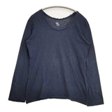 45R/45rpm マイアミ 長袖Ｔシャツ カットソー ロンＴ ネイビー レディース フォーティーファイブアールピーエム【中古】6-0701M∞